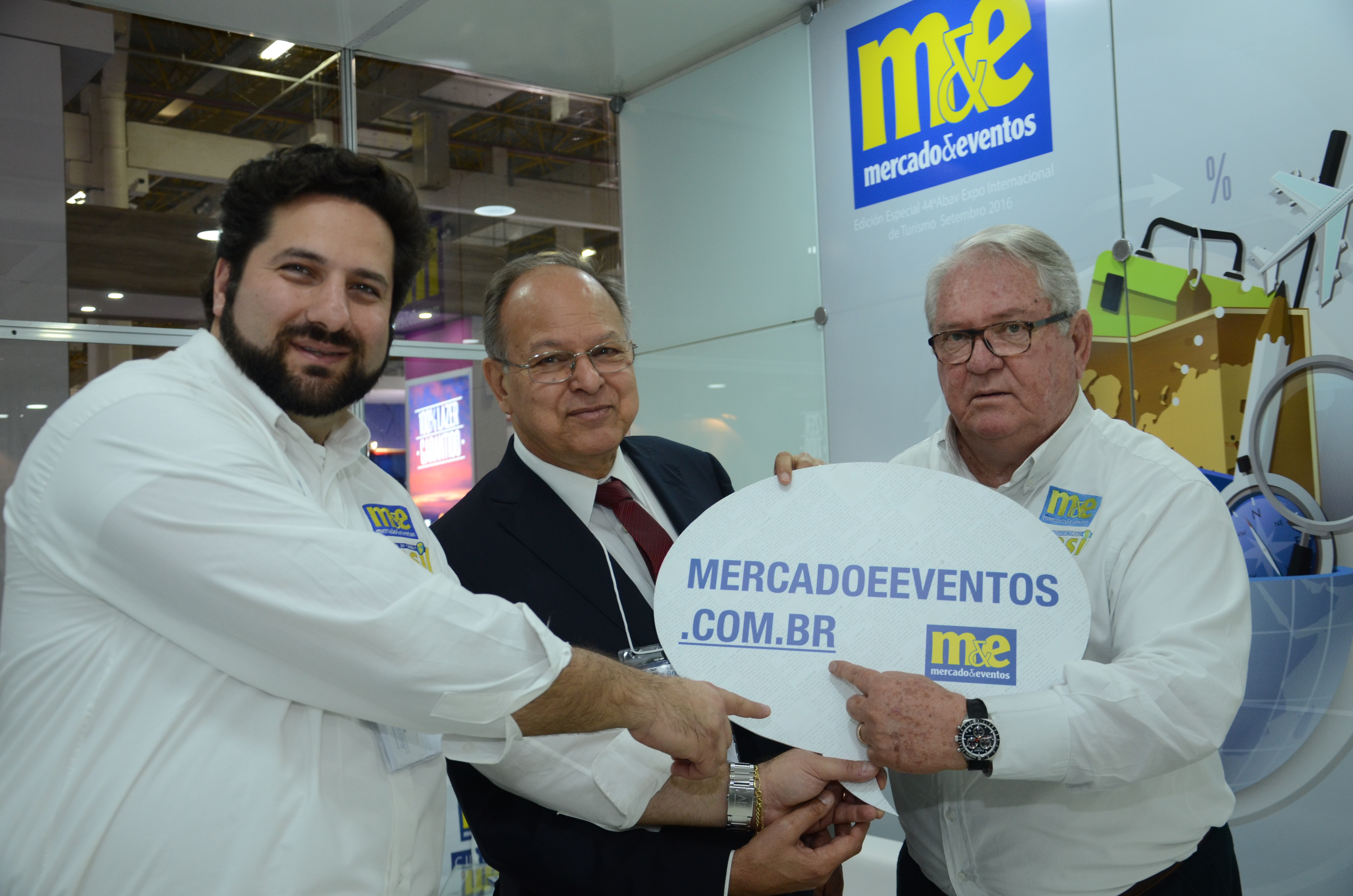 Vitor Bauab Adolfo Martins e Roy Taylor do M&E