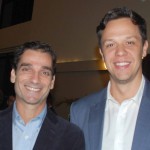 Marcio Martins, da Compass Brazil com Bruno Reis, da Embratur