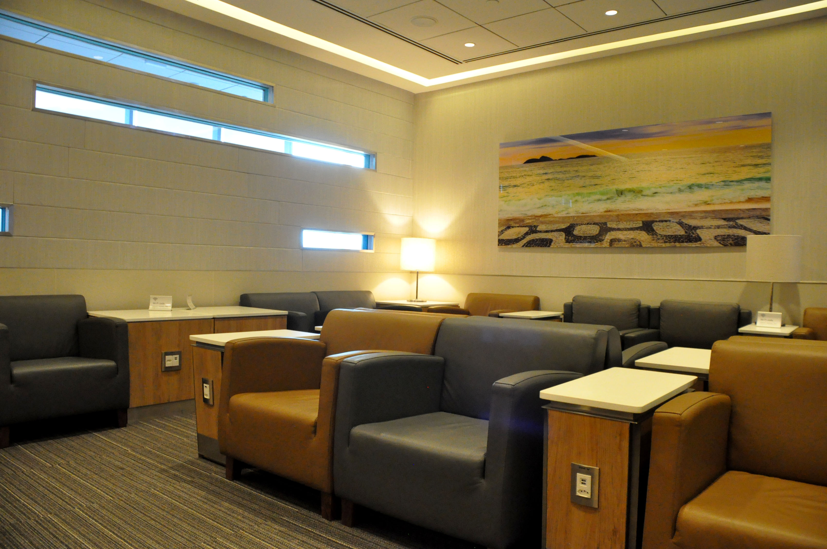 A famosa Quiet Room, para relaxar antes do voo A famosa Quiet Room, para relaxar antes do voo