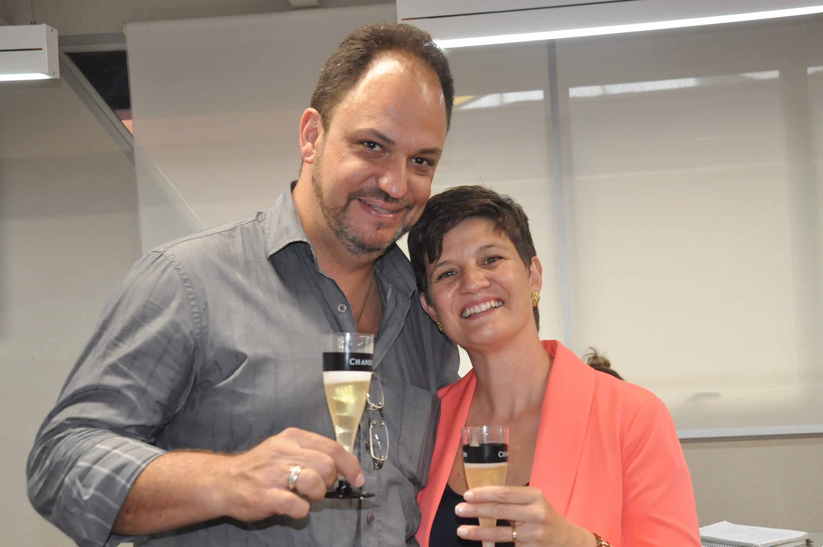 Alexandre Peres e Andréa Peres, da Adviser Turismo