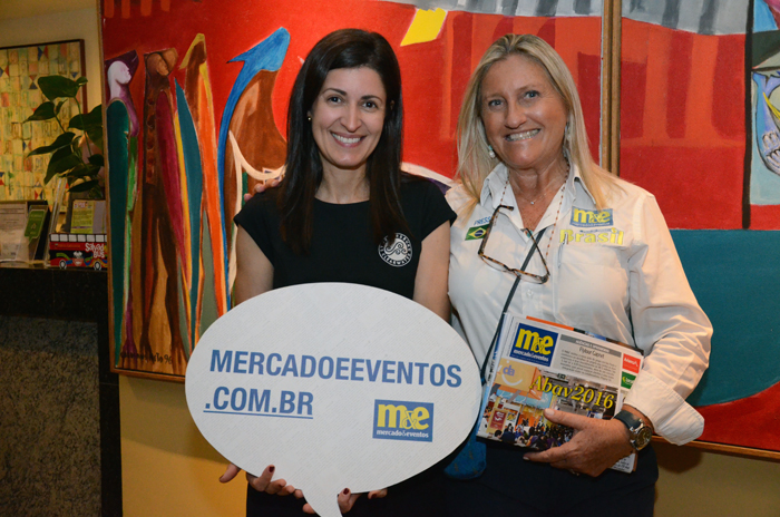 Andrea Gabel, de ST. Pete, e Rosa Masgrau, do M&E Andrea Gabel, de ST. Pete, e Rosa Masgrau, do M&E