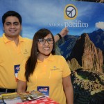 Angelo Vilches e Jaqueline Ovalle, da Viajes Pacífico