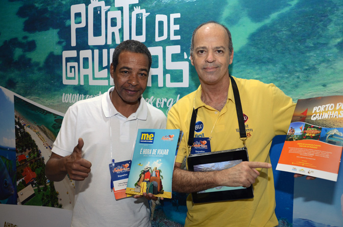 Arthur Marques, de Porto de Galinhas, e Luiz Estevão, do Solar e Viver de Porto de Galinhas