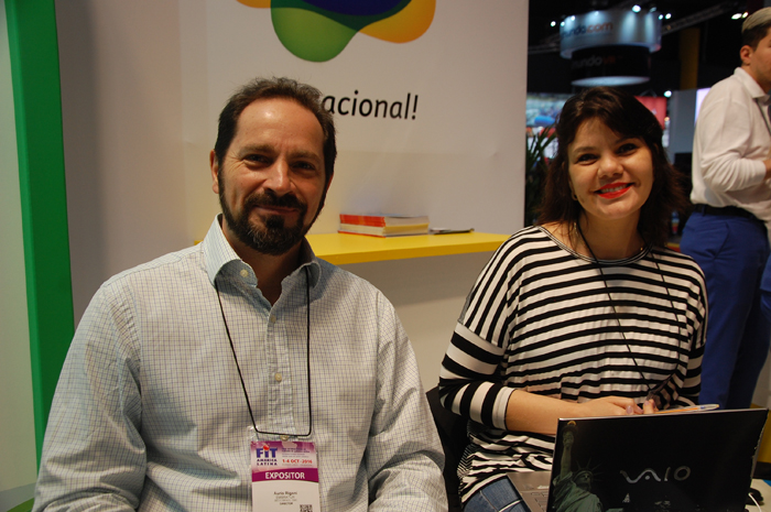 Aurio Rigoni e Delia Peralta, da Beco Cia de Turismo