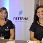 Carla Giovannetti e Paula Evangelista, do Pestana