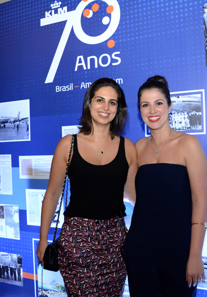 Carollina Abud, diretora comercial no Brasil do Palladium Hotel Group, e Natalia Abud, da AirFrance KLM Carollina Abud, diretora comercial no Brasil do Palladium Hotel Group, e Natalia Abud, da AirFrance KLM