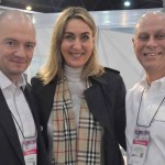 Charlie Cracknell, Luciane Leite e Lawrence Reinisch, da Reed Exhibitions