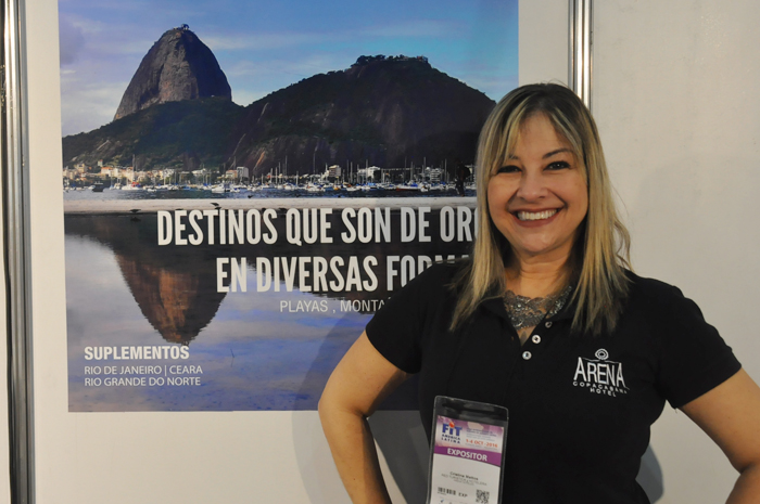 Cristina Mattos, gerente de Vendas do Arena Copacabana Hotel