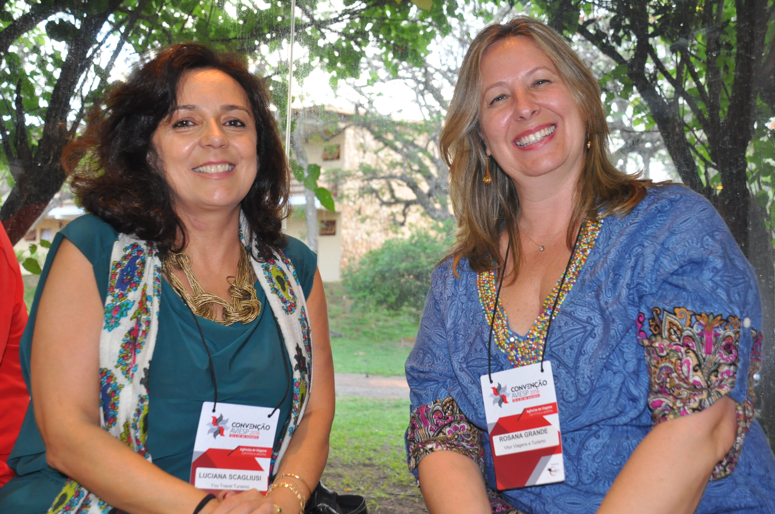 Luciana Scagliusi da You Travel e Rosana Grande da Vitur Viagens