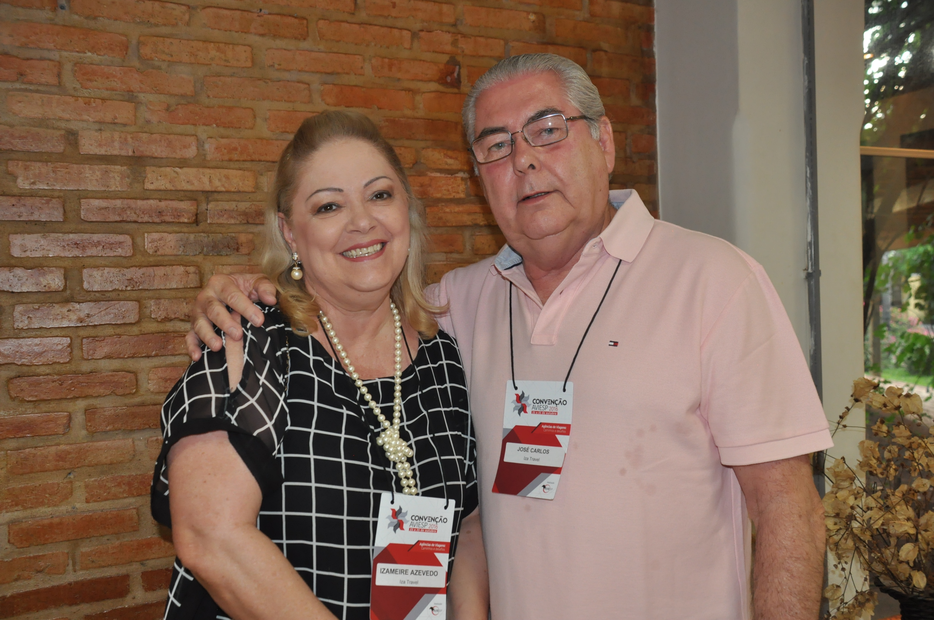 Izameire Azevedo e José Carlos da Iza travel