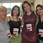 Sebastião Pereira da Discover Tours, Juliana Assumpção da Aviesp,   Cris Nani Serviços e Kelly Castange da Aviesp