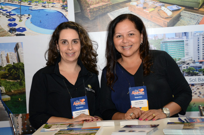 Daniela Meneguelli e Viviane Pessoa, da Rede Sol Express