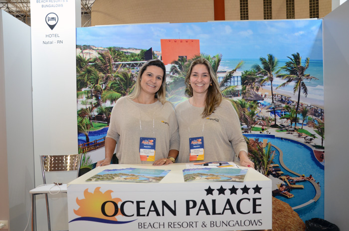 Daniela Nunes e Carla Tavares, do Ocean Palace Beach Resort