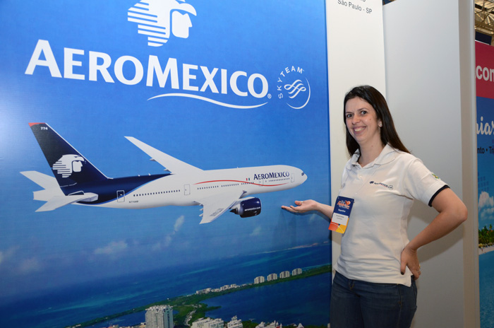 Daniela Santos, da Aeromexico