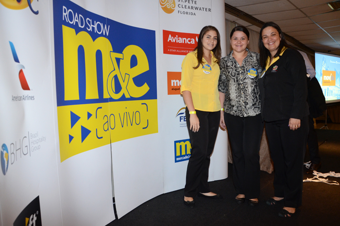 Dayane Lourenço, Eduarda Oliveira, e Poliana Melo, da Centraltur Dayane Lourenço, Eduarda Oliveira, e Poliana Melo, da Centraltur