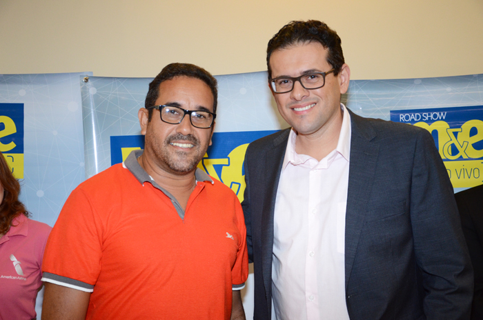 Eduardo Santiago, da Horizonte Dourado, e Milton Duarte, da BHG Eduardo Santiago, da Horizonte Dourado, e Milton Duarte, da BHG