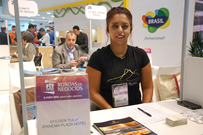 Erika Barreto, do Golden Tulip Ipanema Plaza Hotel