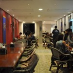 Espaço reservado para jogos de tabuleiro e RPG