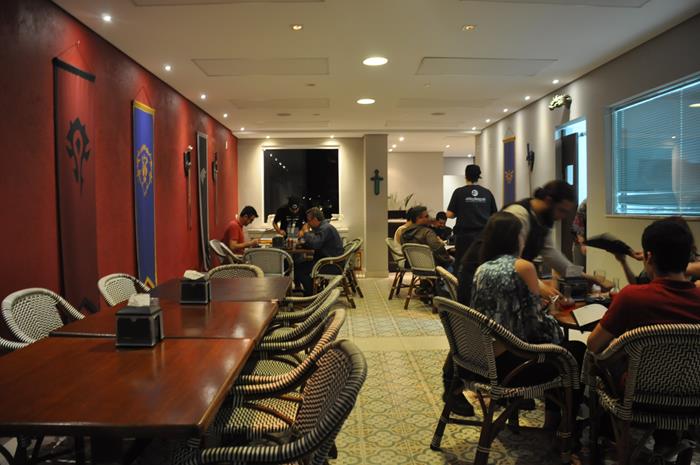 Espaço reservado para jogos de tabuleiro e RPG Espaço reservado para jogos de tabuleiro e RPG