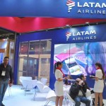 Estande da Latam levou interação virtual para o público final