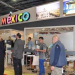Estande do México este ano esta menor, mas ainda assim há muitos cooperados