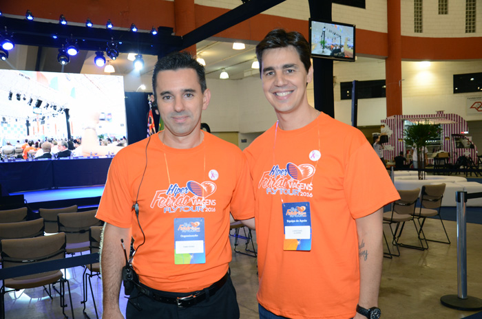 Fabio Rossi e Christiano Oliveira, da Flytour Fabio Rossi e Christiano Oliveira, da Flytour