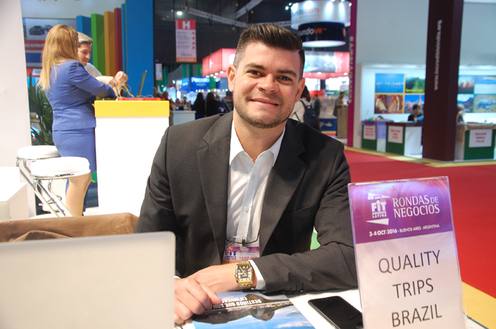 Igor Ferreira, da Quality Trips Brazil