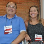 Ivan Rodrigues, da Interglobe Viagens e Mariana Belluci, da Local Turismo