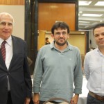J. Cariani, da Tourway, Marcelo Batista, da Marítimos, e Vinicius Casagrande, da R3