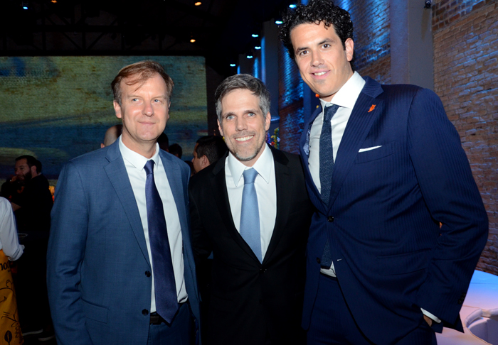 Jean-Marc Pouchol, diretor geral América do Sul da AirFrance KLM, Paulo Kakinoff, presidente da GOL, Wouter Vermeulen, diretor comercial da AirFrance KLM no Brasil Jean-Marc Pouchol, diretor geral América do Sul da AirFrance KLM, Paulo Kakinoff, presidente da GOL, Wouter Vermeulen, diretor comercial da AirFrance KLM no Brasil