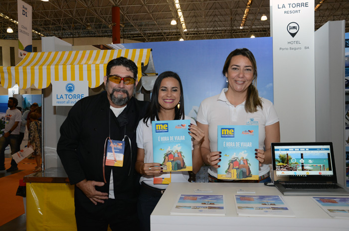 João Martins, Rebeca Santos e Cinthya Costa, do La Torre João Martins, Rebeca Santos e Cinthya Costa, do La Torre