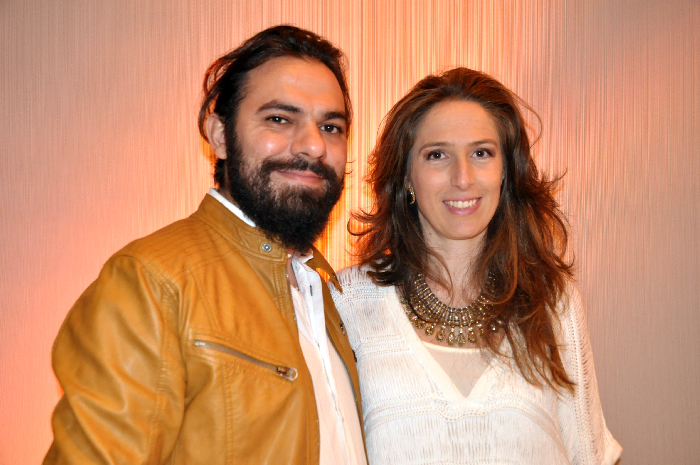 Leonardo Bosmic e Tatiana Marino, gerente de Produtos da Case Imagine