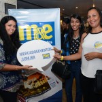Luciana Alencar, Cristiane Almeida e Carine Dias, da CVC