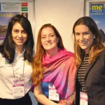 Luciana Fernandes, do M&E, Luciana Canto, da Promo e Lívia Rolim, da Embratur