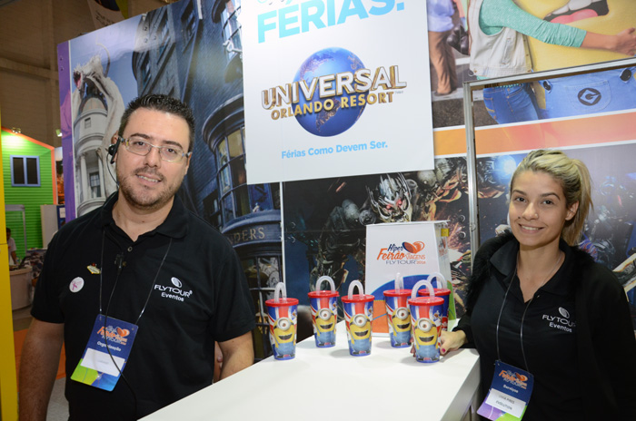 Luciano e Livia Pires, da Flytour Eventos Luciano e Livia Pires, da Flytour Eventos