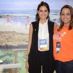 Lucilene Palhano, da Setur-CE, e Jordane Araújo, da Flytour
