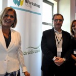 Luiz Daniel Guijarro, Franci Bussons e Monica Carvalho, da Hotelaria Brasil