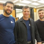 Marcelo Cid, Ernesto Rosa e Daniel Ammirabile, da MMT Gapnet