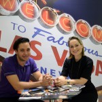 Marcelo Diogo e Carolina Mokshin, de Las Vegas