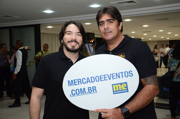 Marcos Fonseca, da Confiança Consolidadora, e Fabio Ribeiro, da Unique Travel Marcos Fonseca, da Confiança Consolidadora, e Fabio Ribeiro, da Unique Travel