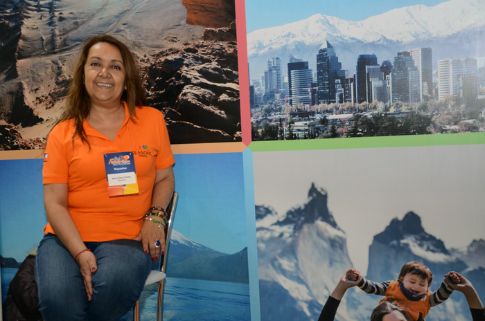 Maria Elena Flores, do Turismo do Chile