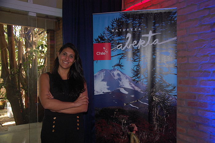 Maria Victoria Altez, representante do Turismo do Chile para o Brasil Maria Victoria Altez, representante do Turismo do Chile para o Brasil