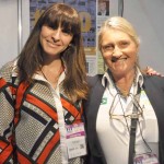 Natalia Pisoni, da Ministério do Turismo da Argentina com Rosa Masgrau, do M&E