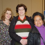 Neide Ruffato, da NR Turrismo, Yêda Volcov, da VB, e Edna Veloso, da Extrema