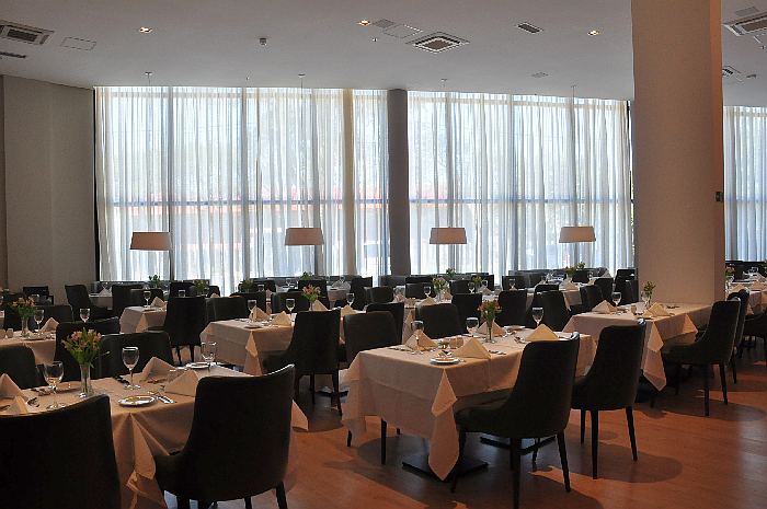 O restaurante Simetria