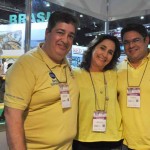 Otaviano Maroja, Valéria Gordilho e Rodrigo Lins, de Porto de Galinhas