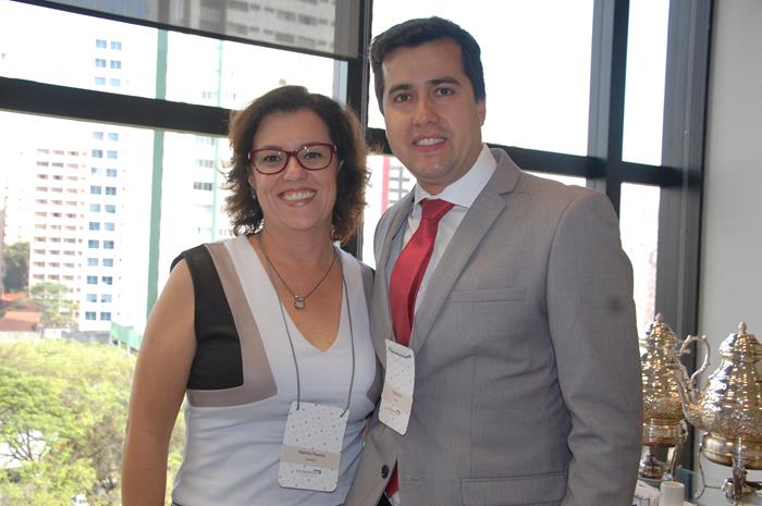 Patrícia Thomas, da Alagev, e Paulo Frias, da Accor Patrícia Thomas, da Alagev, e Paulo Frias, da Accor