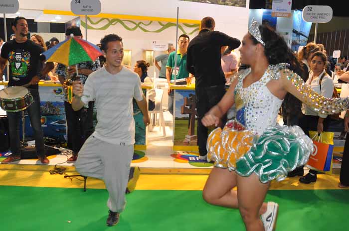 Pernambuco trouxe o frevo e teve até aula para ensinar o público