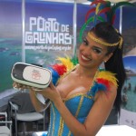 Porto de Galinhas levou óculos de realidade vitual para entreter os visitantes