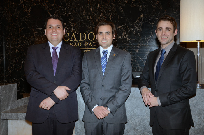 Renato Alarcon, Gustavo Guzzoni e Fabrizio Guzzoni Renato Alarcon, Gustavo Guzzoni e Fabrizio Guzzoni